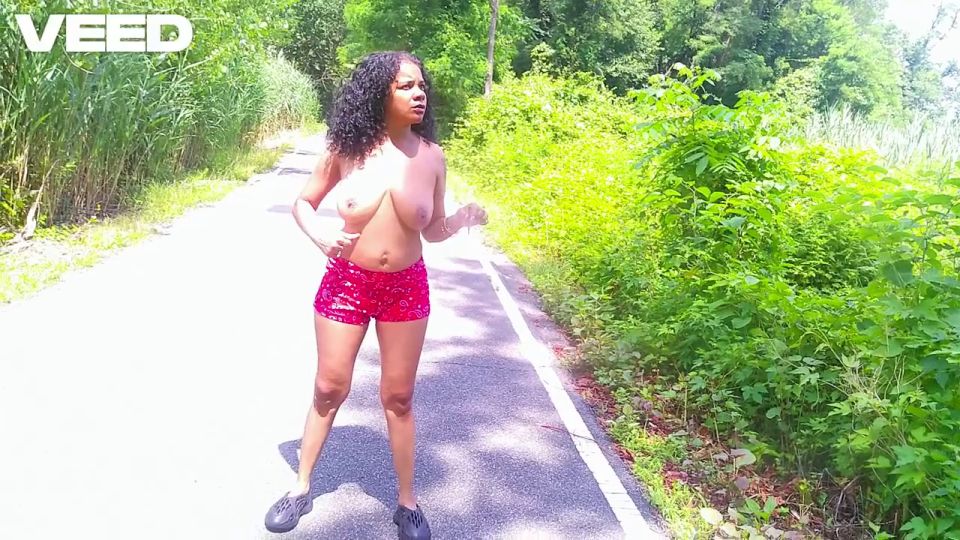 boricualovenyc - LITTLE RED RIDING HOOD COSPLAY RED PUBLIC SOLO FEMALE PARODY