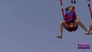 Two Hot Blondes Parasail Naked On Spring Break Pt 1.-9