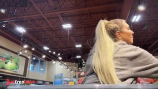 [GetFreeDays.com] Naughty MILF Wears Lush Lovense Vibrator In Public To Go Grocery Shopping Sex Leak January 2023-2