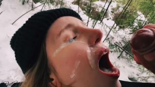 indian babes babe | RedFox XXX - Blowjob Outdoors In Winter Pussy Cute Teen Fucked In The Forest Red Fox  | babe-6