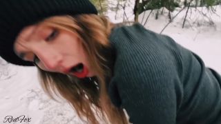 indian babes babe | RedFox XXX - Blowjob Outdoors In Winter Pussy Cute Teen Fucked In The Forest Red Fox  | babe-8