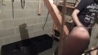 Minuit bound and pussy tortured in the dungeon-0