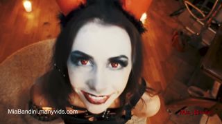 Horny Devil Fucked Skeleton. Halloween With Mia Bandini 1080p-9