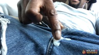 Russian Goddess - Hotwife Handjob In The Car - Handjob-8