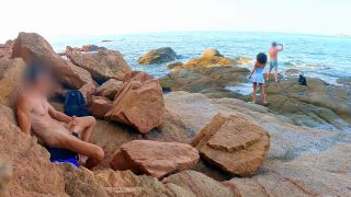Gently Perv – BEACH FUCK INFIDELITY WEEKEND I fuck the slut wife on beach - Fuck-1