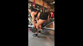 FablazedMuscular Girl Training At Gym - MV FREE-4