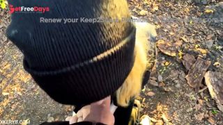Please fuck me deeply in my mouth, but tie my hands first 4K, blowjob, huge facial.-1