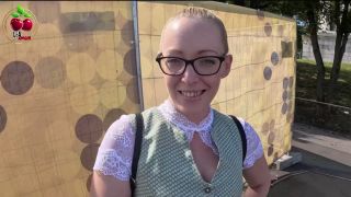 6282 Oktoberfest Dirndl-Slut! Public Cocksucking, Fucked An C...-1