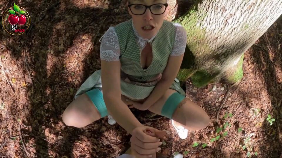 6282 Oktoberfest Dirndl-Slut! Public Cocksucking, Fucked An C...