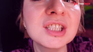 [GetFreeDays.com] ASMR popping candy, teeth fetish and medical gloves Sex Leak December 2022-5