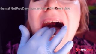 [GetFreeDays.com] ASMR popping candy, teeth fetish and medical gloves Sex Leak December 2022-8