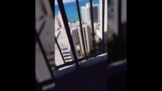 Mizzbeethebodyxxx () - balcony jerk hawaii 05-04-2018-4