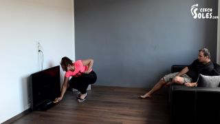 Czech SolesRich Boy Gets Humiliated By Maid (Femdom, Footdom, Foot Slave, Foot Fetish) - 720p-0