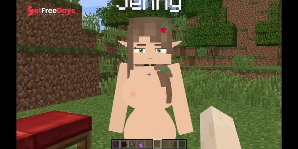 Minecraft Jenny Elf gameplay xhatihentai