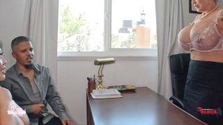 Thick Asian Tokyo Leigh Fucks Boss & Coworker Ryan Conner...-2