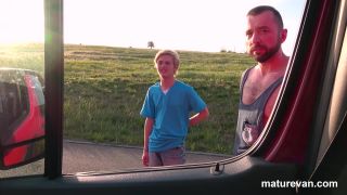 Mature Van  Father And Stepson Bonding-1