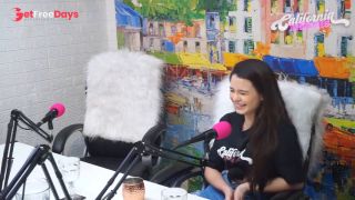 [GetFreeDays.com] Flavia Oliver Performs Oral Sex On Natasha Steffens During The Recording Of The California Podcast Sex Clip November 2022-6