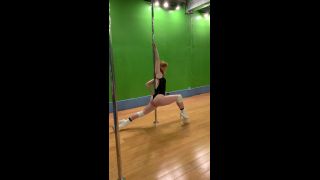  amygingerhart  Pole dance from class, amygingerhart on teen-8