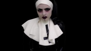 free video 28 Empress Poison – Rubber Nun Sex, elegant femdom on femdom porn -2