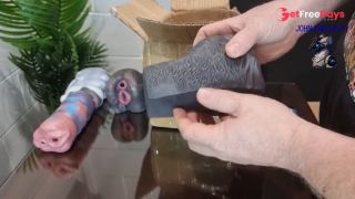 Unboxing  Review of order from Delices Defendus. Masturbators and Dildo NOT SPONSORED-0