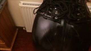 Hubby caressing | rubber | femdom porn femdom footjob-7