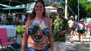 Last Day And Night Of Fantasy Fest 2018 From Key West Florida Hot Girls Naked In The Streets public -0