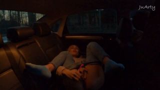 Playing With My Pussy And Lush In The Back Seat Of The Car  Juarty-0