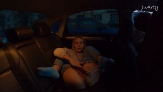 Playing With My Pussy And Lush In The Back Seat Of The Car  Juarty-2