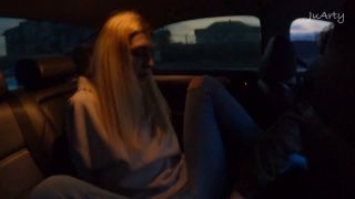 Playing With My Pussy And Lush In The Back Seat Of The Car  Juarty-6