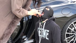 Mistress Gaia - Smoking In Car - Italian Femdom.-0