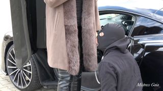Mistress Gaia - Smoking In Car - Italian Femdom.-3