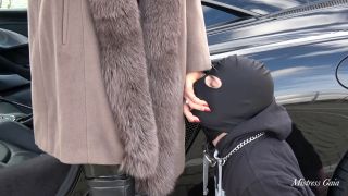 Mistress Gaia - Smoking In Car - Italian Femdom.-7