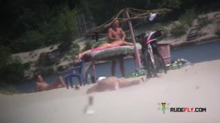 Amazing teen naturist hops on the back of a jet ski  5-0