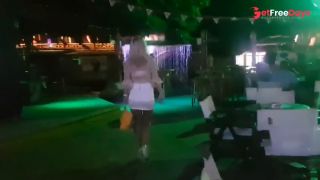 Public Masturbate, many Strangers See My Pussy and Dildo Ashole-3