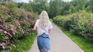 Walking With Cum In Panties After Risky Public Sex (Pornstar) Eva Elfie-1