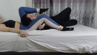 adult clip 38 femdom caning brunette girls porn | Squeezer Maiden – Headscissor Will Dominate You | brunette-0
