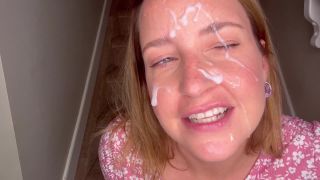 PilatesMilf - Cumwalk Outside After a Blowjob Facial - Cumshots-7