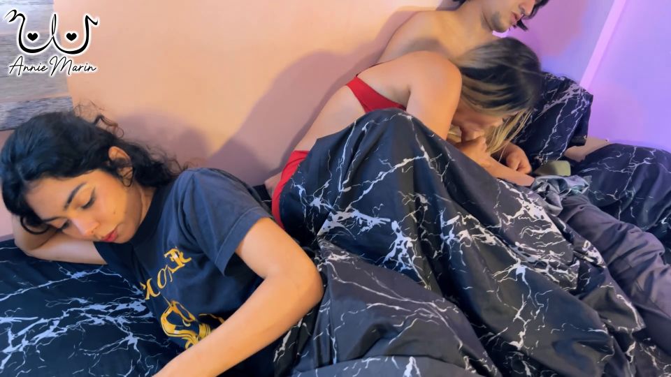 Annie Marin Caught Cheating With BF in Risky Threesome Fun