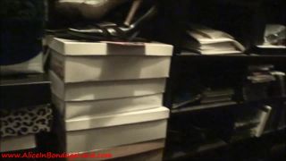 Aliceinbondageland com H265Handy Sissy Shoe Rack FULL MOVIE HD-7