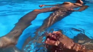 Sensual Skinny Dipping Leads To Facial On Hot, Tan Young Milf 720p-7