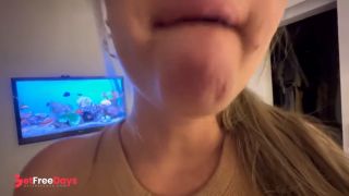 [GetFreeDays.com] couple having real and passionate sex. Amateur blonde latina swallows boyfriends cum Adult Video December 2022-9