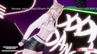 MMD EXID - Ah Yeah Ahri Sexy Kpop Dance League of Legends Hentai Uncensored 4K 60FPS-2