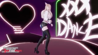 MMD EXID - Ah Yeah Ahri Sexy Kpop Dance League of Legends Hentai Uncensored 4K 60FPS-5