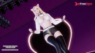 MMD EXID - Ah Yeah Ahri Sexy Kpop Dance League of Legends Hentai Uncensored 4K 60FPS-6