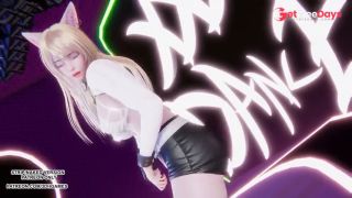 MMD EXID - Ah Yeah Ahri Sexy Kpop Dance League of Legends Hentai Uncensored 4K 60FPS-9