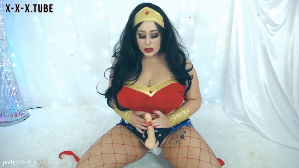  Lulublue x   Domination Lulublue X Wonder Woman Fuck Your Ass With Strap On