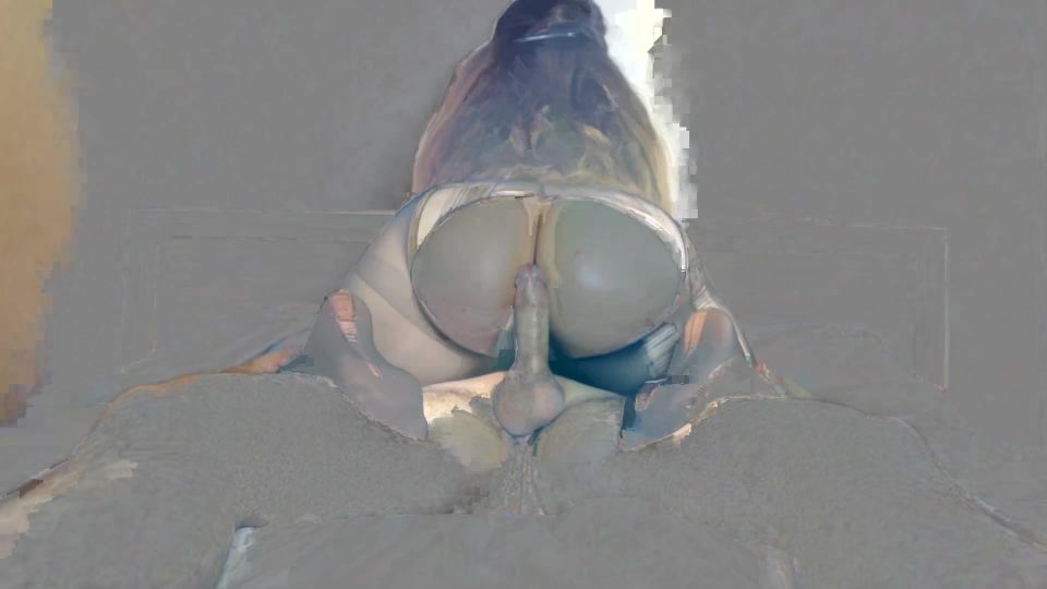 Alina Rose TEEN STEPSISTER BIG ASS COWGIRL ASSJOB IN PANTYHOSE - CUM IN PANTYHOSE