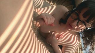 Blueberryspice Busty Brunette Gets Facial Cumshot Blast-5