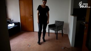 Czech SolesMadam Cat Crushing Puny Cars Under Her Boots (Trampling, Foot Fetish, Big Feet, Foot Crushing,Soles) - 1080p-1