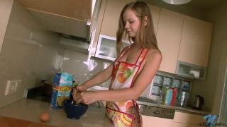 Kitchenpussy teen Alla-0